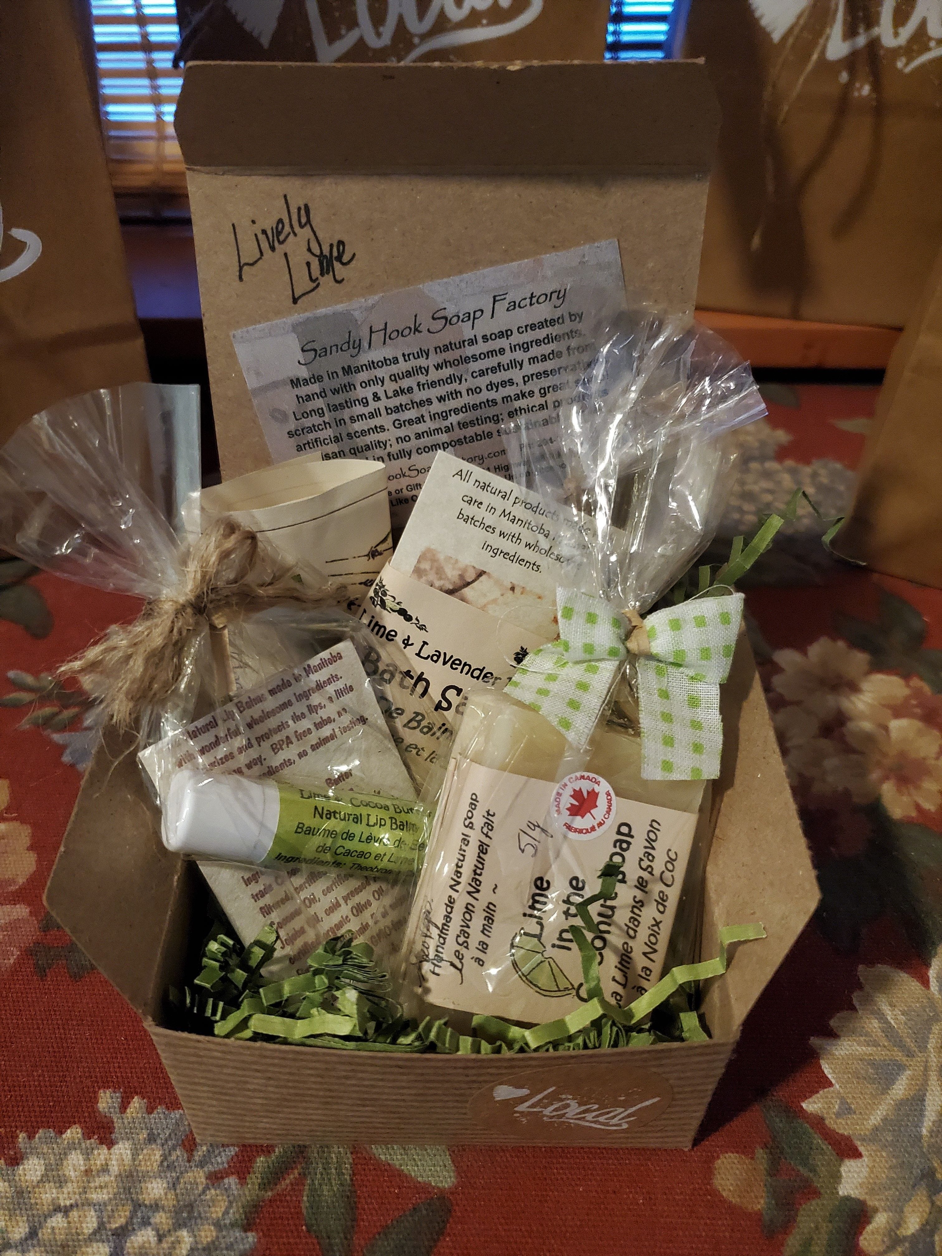 We make lovely soap gift sets for everyone on your list including the most sensitive.  Quality gifts, made by hand in Manitoba, great pricing.