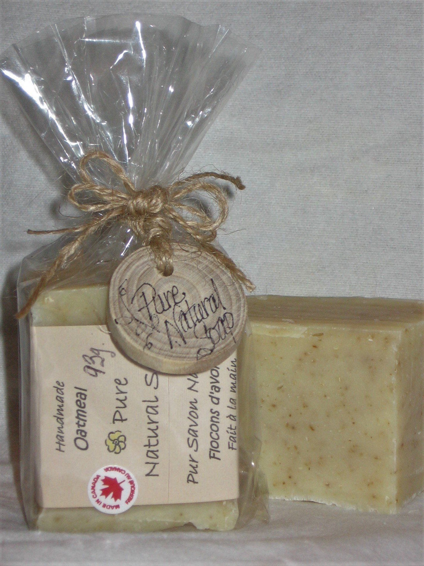 This pure natural soap is a popular choice as an inexpensive handmade natural soap for family every day use.  An appealing light citrus-mint compilation. Vegan