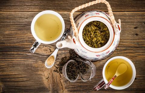 Organic green teas from a reputable Supplier free from sulphites, gluten and other sanitary gasses.  Reasonable pricing with loyalty discounts.