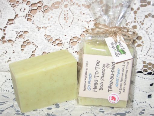 Premium handmade natural small batch soaps made with care by The Sandy Hook Soap Factory and packaged in eco friendly compostable sustainable cello packaging.